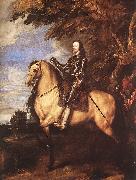 DYCK, Sir Anthony Van Charles I on Horseback fg USA oil painting artist